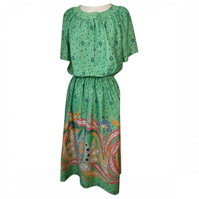 Pre-owned Lanvin Dress In Multicolour