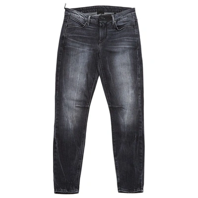Pre-owned Rta Slim Jeans In Grey