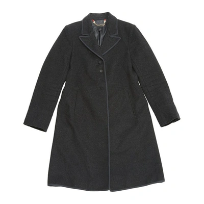 Pre-owned Marc By Marc Jacobs Wool Coat In Anthracite