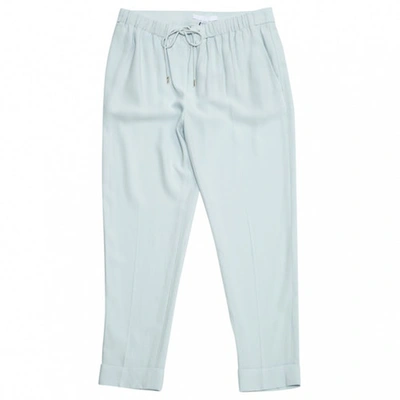 Pre-owned Alexander Wang Trousers In Blue