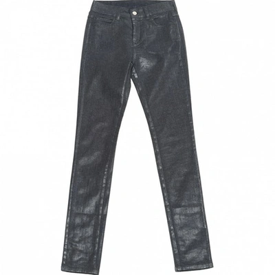 Pre-owned Mm6 Maison Margiela Slim Pants In Grey