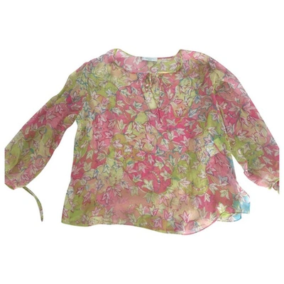 Pre-owned Emilio Pucci Silk Shirt In Multicolour
