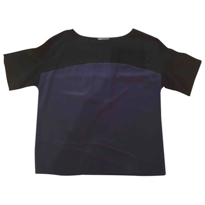 Pre-owned Vince Silk T-shirt In Multicolour