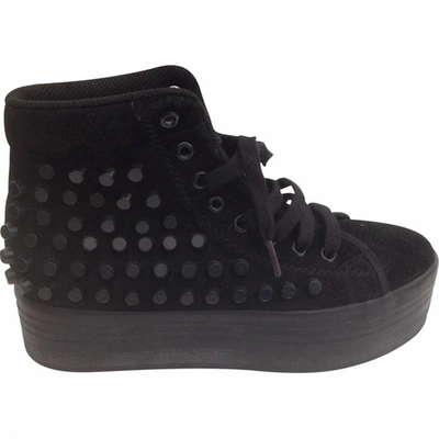 Pre-owned Jeffrey Campbell Trainers In Black