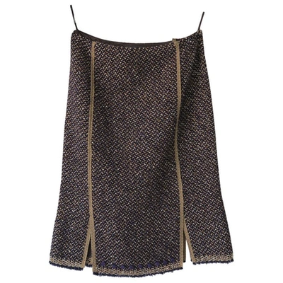 Pre-owned Prada Wool Skirt
