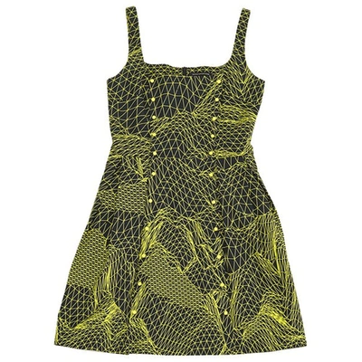 Pre-owned Christopher Kane Dress In Yellow