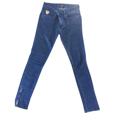 Pre-owned April77 Slim Jeans In Blue