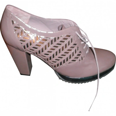 Pre-owned Robert Clergerie Leather Pumps In Pink
