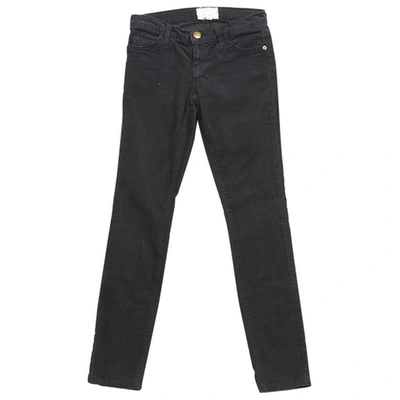 Pre-owned Current Elliott Slim Jeans In Grey