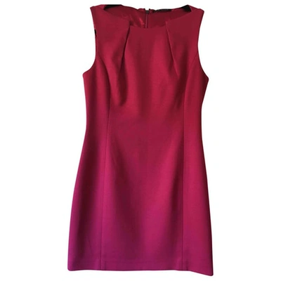 Pre-owned Elie Tahari Mini Dress In Pink