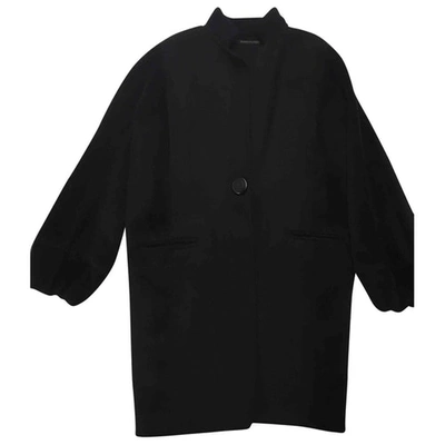 Pre-owned Maurizio Pecoraro Wool Coat In Black