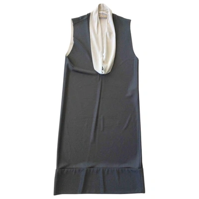 Pre-owned Balenciaga Mid-length Dress In Grey