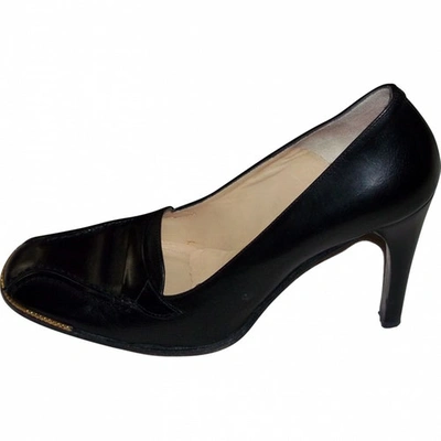 Pre-owned Bally Pumps In Black