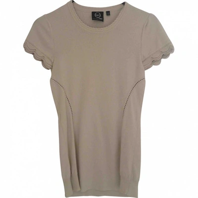 Pre-owned Mcq By Alexander Mcqueen Beige Viscose Top