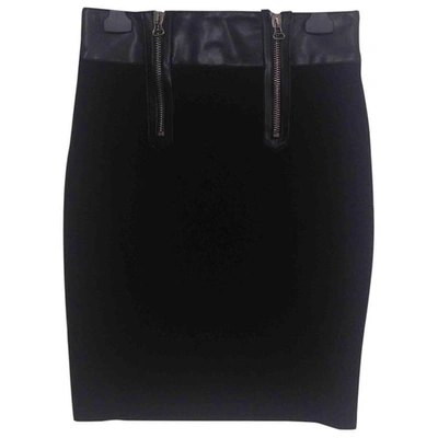 Pre-owned Pierre Balmain Mid-length Skirt In Black