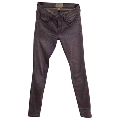 Pre-owned Current Elliott Cotton Jeans In Other