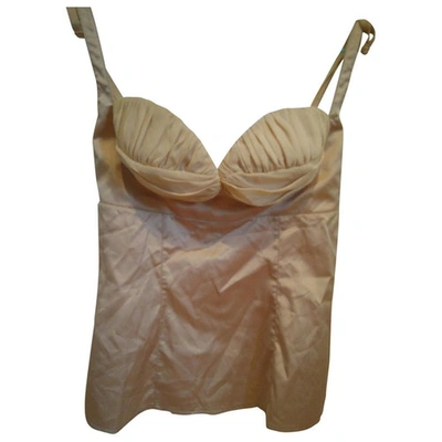 Pre-owned Just Cavalli Silk Corset In Other