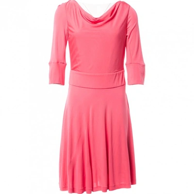 Pre-owned Halston Heritage Dress In Pink