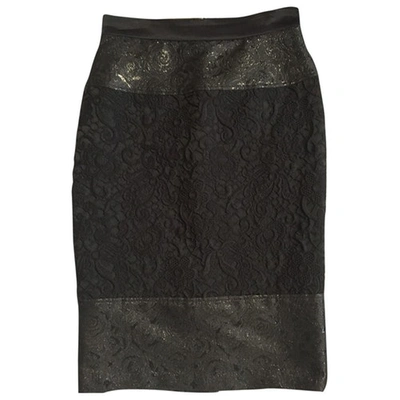 Pre-owned La Perla Wool Skirt In Black
