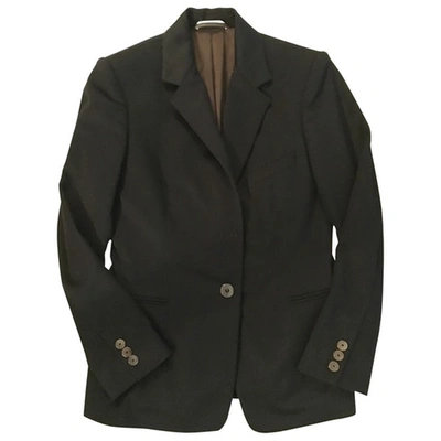 Pre-owned Colombo Cashmere Blazer In Navy