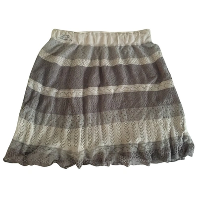 Pre-owned Zadig & Voltaire Mid-length Skirt In Beige