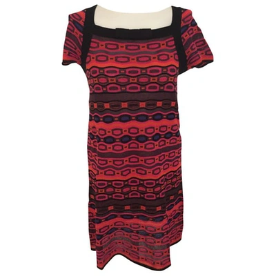 Pre-owned M Missoni Mini Dress In Multicolour