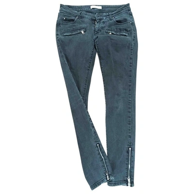 Pre-owned Pierre Balmain Slim Jeans In Anthracite