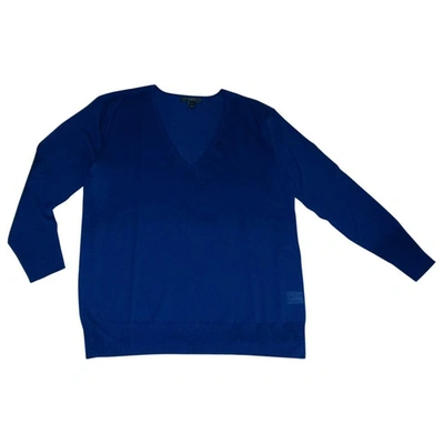 Pre-owned Jcrew Wool Jumper In Blue