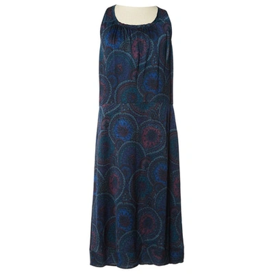 Pre-owned Marc Jacobs Silk Maxi Dress In Multicolour