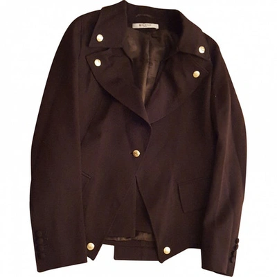 Pre-owned Givenchy Wool Jacket In Brown