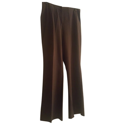 Pre-owned Gerard Darel Large Pants In Brown