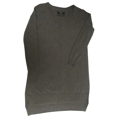 Pre-owned Allsaints Cashmere Mid-length Dress In Grey