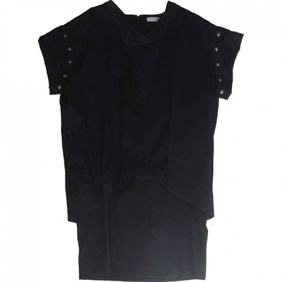 Pre-owned Viktor & Rolf Wool Mid-length Dress In Black
