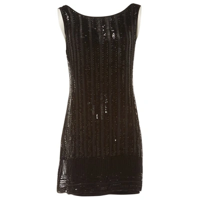 Pre-owned La Perla Silk Mid-length Dress In Black