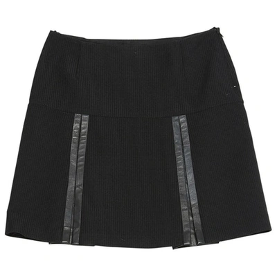 Pre-owned Ralph Lauren Mini Skirt In Black
