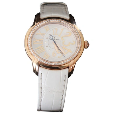 Pre-owned Audemars Piguet Millenary Gold Pink Gold Watch