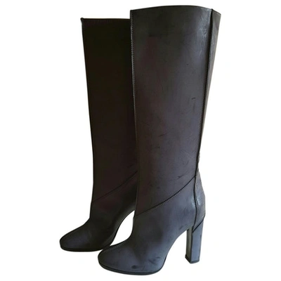 Pre-owned Pierre Hardy Leather Ankle Boots In Other