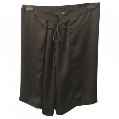 Pre-owned Isabel Marant Silk Mid-length Skirt In Black