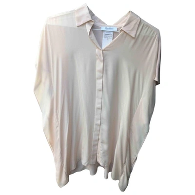 Pre-owned Max Mara Silk Shirt In Pink