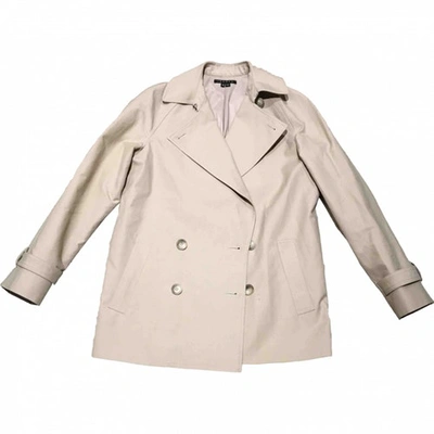 Pre-owned Theory Beige Trench Coat | ModeSens