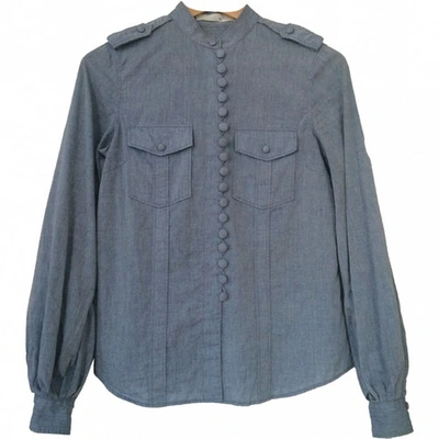 Pre-owned 3.1 Phillip Lim / フィリップ リム Blue Cotton Top