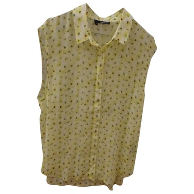 Pre-owned The Kooples Shirt In Yellow