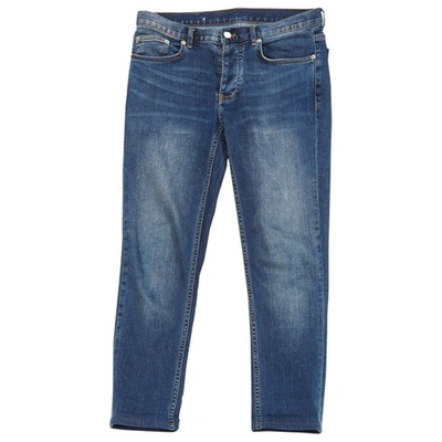 Pre-owned Blk Dnm Blue Cotton - Elasthane Jeans