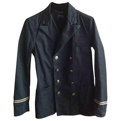 Pre-owned Polo Ralph Lauren Black Cotton Jacket