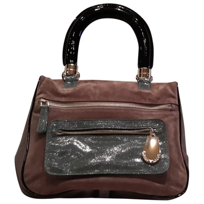 Pre-owned Emporio Armani Velvet Handbag