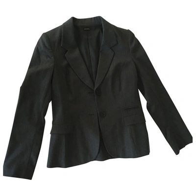 Pre-owned Joseph Wool Suit Jacket In Grey