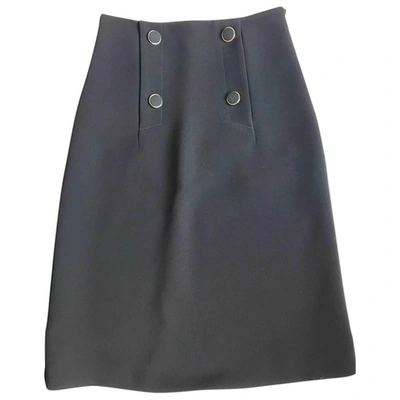 Pre-owned Vanessa Bruno Mid-length Skirt In Black