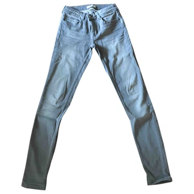 Pre-owned Maje Slim Jeans In Other
