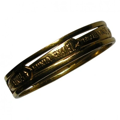 Pre-owned Sonia Rykiel Gold Metal Bracelet