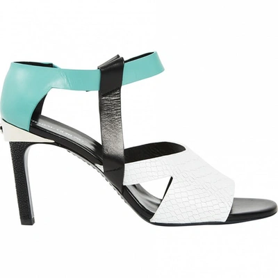 Pre-owned Prabal Gurung Leather Heels In Multicolour